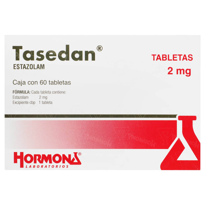 Tasedan (Estazolam) Tabletas 2Mg Con 60 - WeCare Pharma