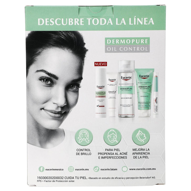 Eucerin Dermo Pure Kit Cleasing Gel 200Ml+Mini Oil Control - WeCare Pharma