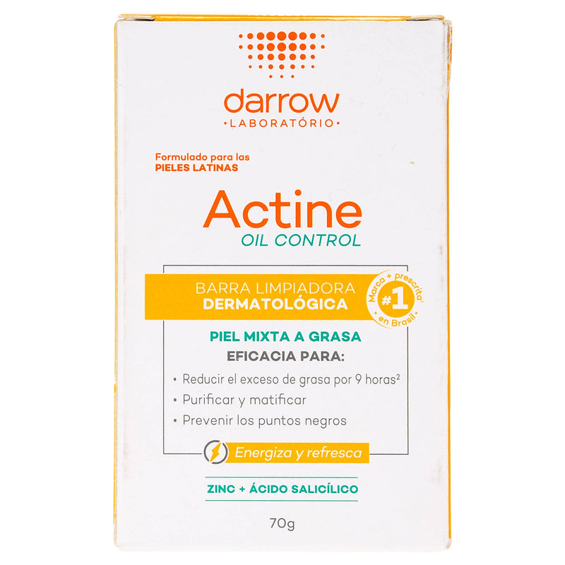 Darrow Actine Oil Control Barra 70G - WeCare Pharma