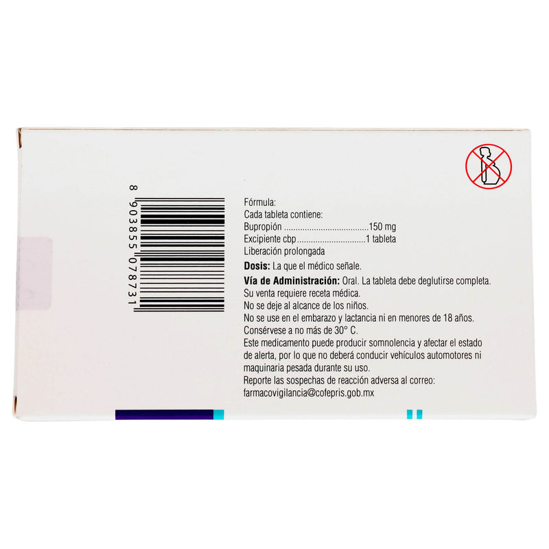Bipitrek 150Mg Con 30 Tabletas (Bupropion) - WeCare Pharma
