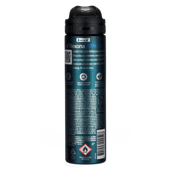 Desodorante Rexona Men Active Spray 150Ml - WeCare Pharma