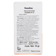 Protector Solar Vaseline En Barra Fps 50 15G - WeCare Pharma