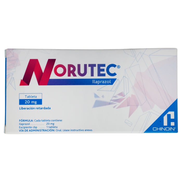 Norutec 20Mg Con 28 Tabletas (Ilaprazol) 6 - 7501088513770