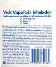 Vick Vaporub Innhalador 197Mg (Alcanfor/Mentol) - WeCare Pharma