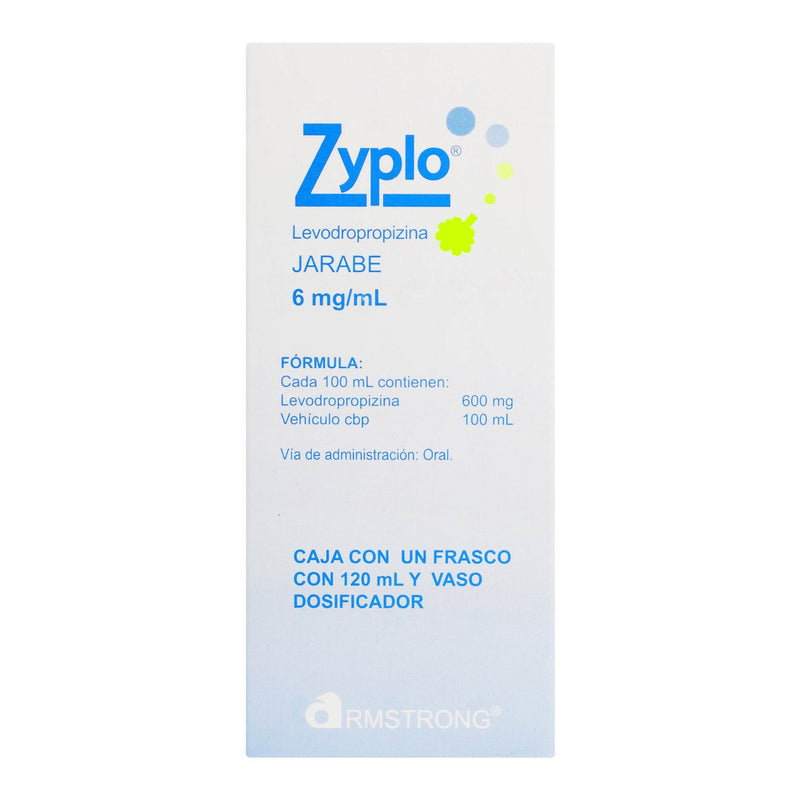 Zyplo Jarabe 60Mg/10Ml 120Ml (Levodropropizina) - WeCare Pharma