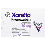 Xarelto 10Mg Con 30 Comprimidos (Rivaroxaban) - WeCare Pharma