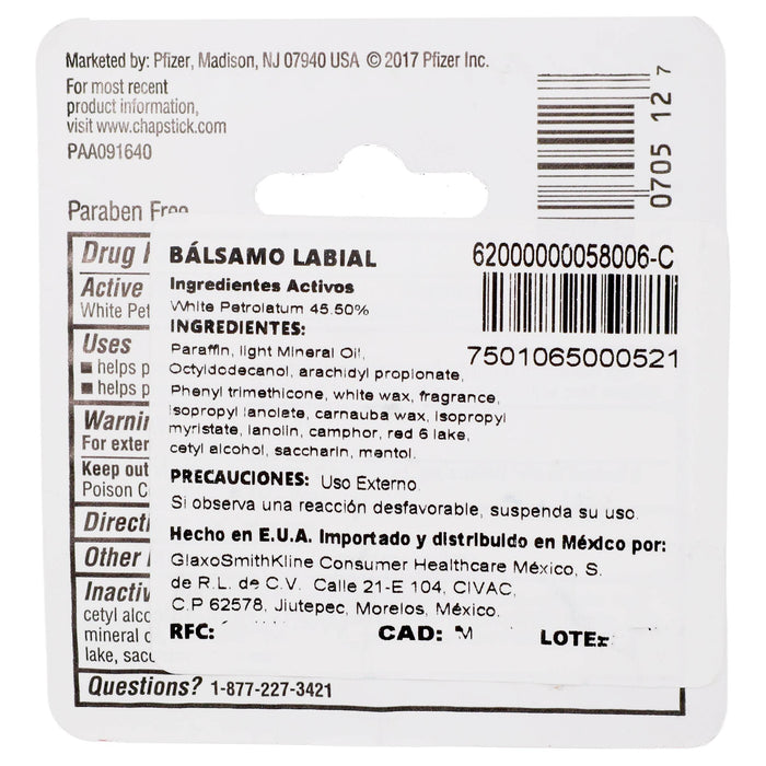 Chap Stick Cereza 4.2G - WeCare Pharma