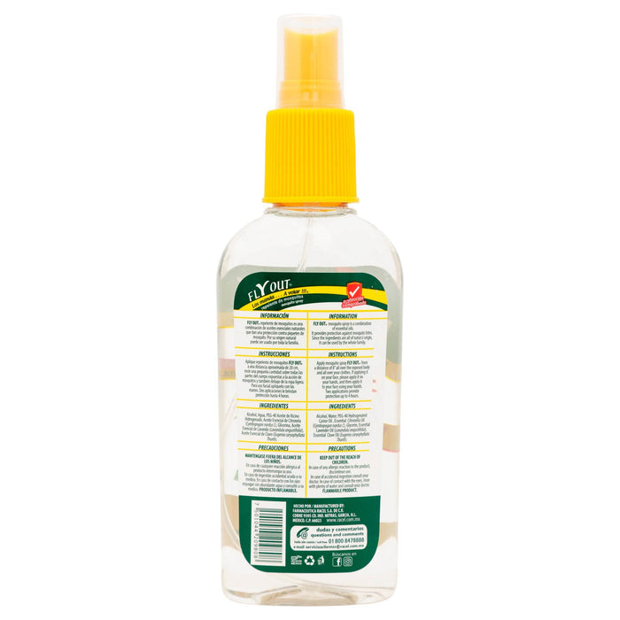 Repelente Fly Out Spray 130Ml - WeCare Pharma