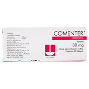 Comenter 30Mg Con 30 Tabletas (Mirtazapina) - WeCare Pharma