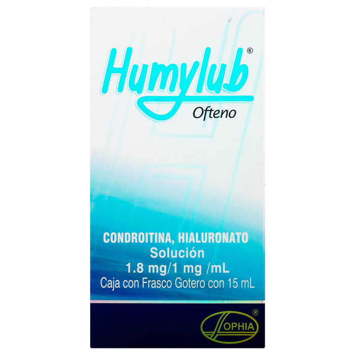 Humylub Ofteno Gotas 1.8Mg/1Mg/Ml 15Ml (Condroitina/Hialuronato) - WeCare Pharma