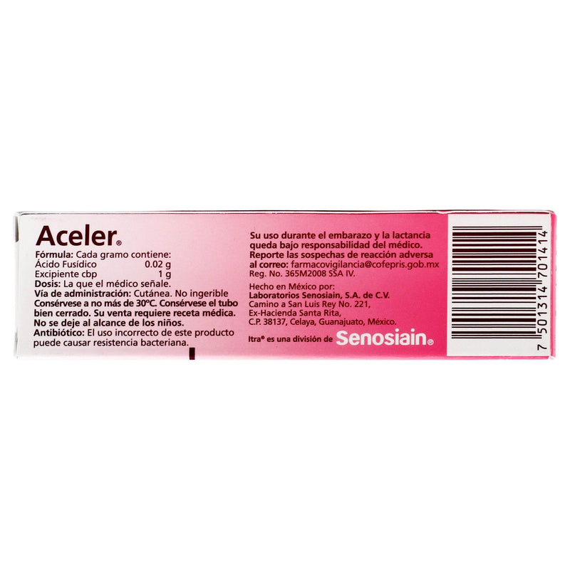Aceler Crema 2% 15G (Acido Fusidico) - WeCare Pharma