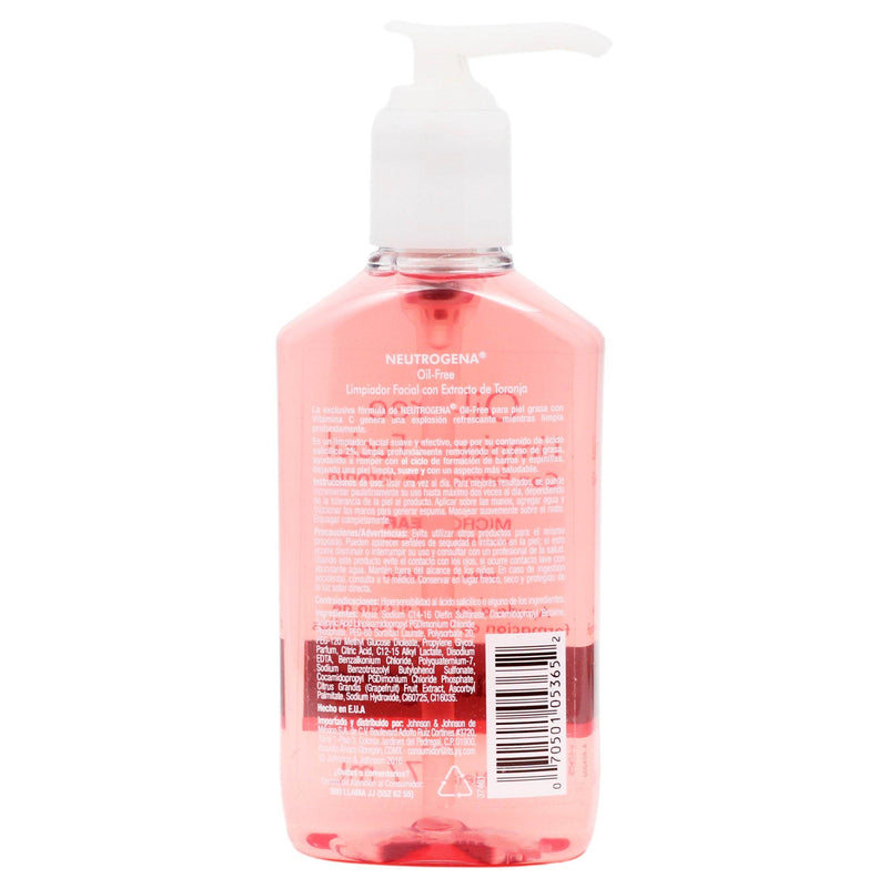 Neutrogena Limpiador Facial Toronja 177Ml - WeCare Pharma