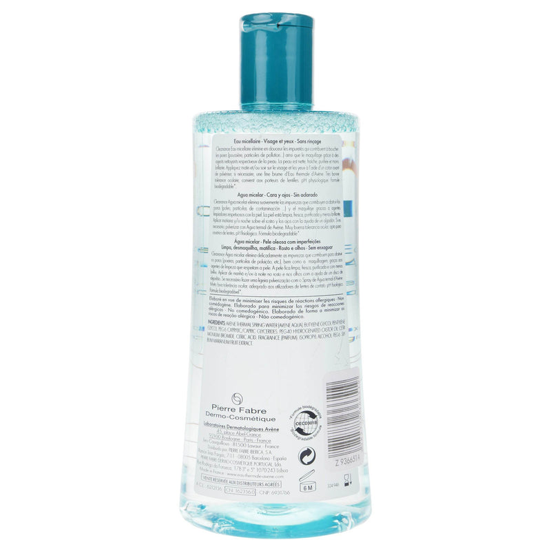 Avene Cleanance Agua Micelar Piel Grasa 400Ml - WeCare Pharma