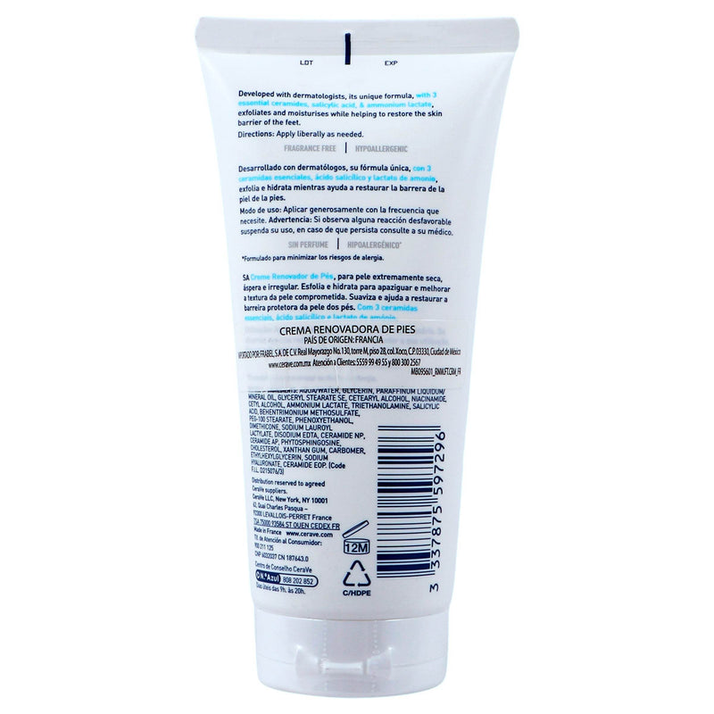 Cerave Crema Renovadora Pies 88Ml - WeCare Pharma