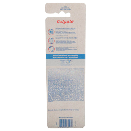 Cepillo Dental Colgate Triple Accion 2X1 - WeCare Pharma
