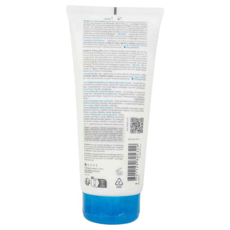 Bioderma Atoderm Crema Ultra 200Ml - WeCare Pharma