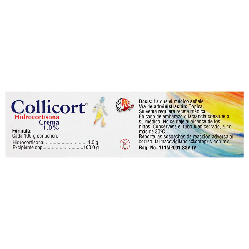 Collicort Crema 1% 60G (Hidrocortisona) - WeCare Pharma