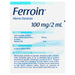 Ferroin 100Mg/2Ml Con 3 Ampulas (Hierro Dextrano) - WeCare Pharma