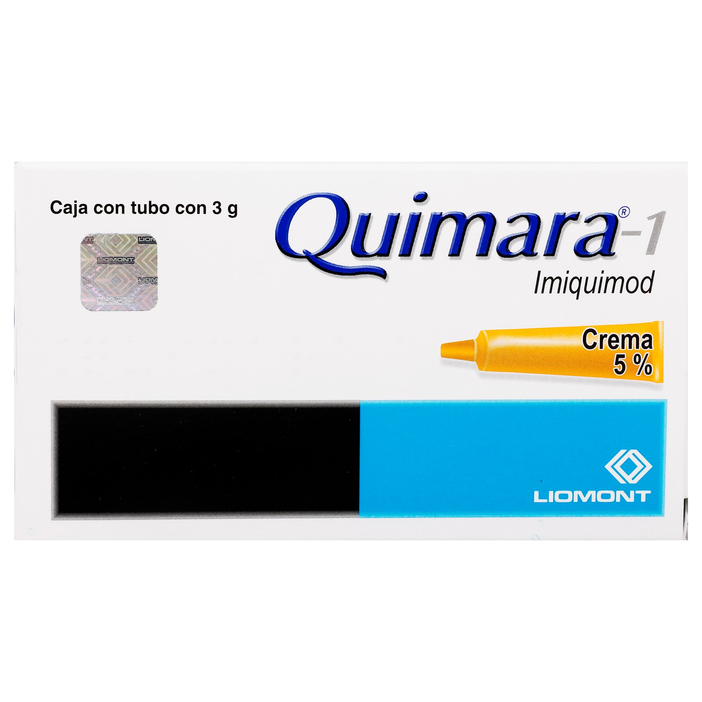 Quimara Crema 5% 3G (Imiquimod) 6 - 7501299335017