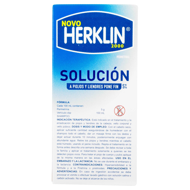 Novo Herklin 2000 Solución 5% 100Ml - WeCare Pharma