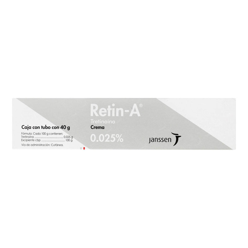 Retin-A Crema 0.025% 40G (Tretinoina) - WeCare Pharma