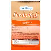 Fer-In-Sol Solución 75Mg/Ml Con 50Ml (Sulfato Ferroso) - WeCare Pharma