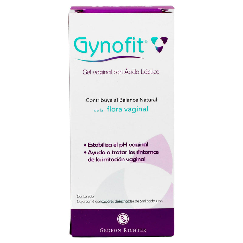 Gynofit Gel Vaginal Con ícido Láctico Con 6 - WeCare Pharma