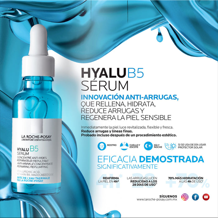 La Roche-P Kit Hyalu B5 30Ml+Hyalu B5 10Ml+ Anthelios Fluido 4 - 7509552883268