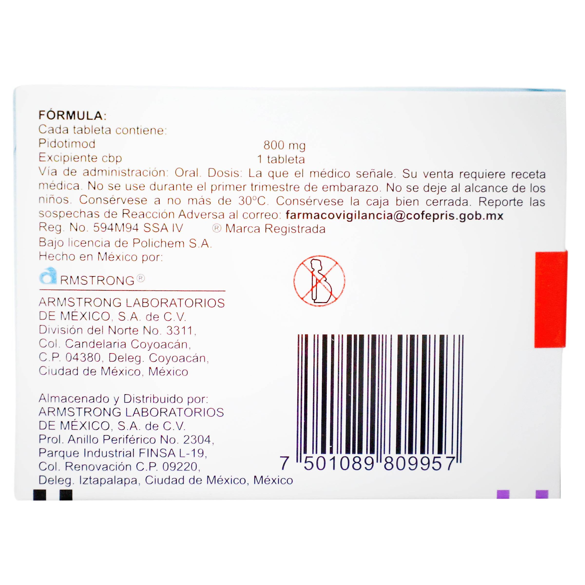 Adimod 800Mg Con 20 Tabletas (Pidotimod) — WeCare Pharma