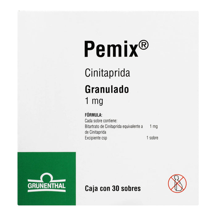 Pemix (Cinitaprida) Sob Granulado 1Mg Con 30 - WeCare Pharma