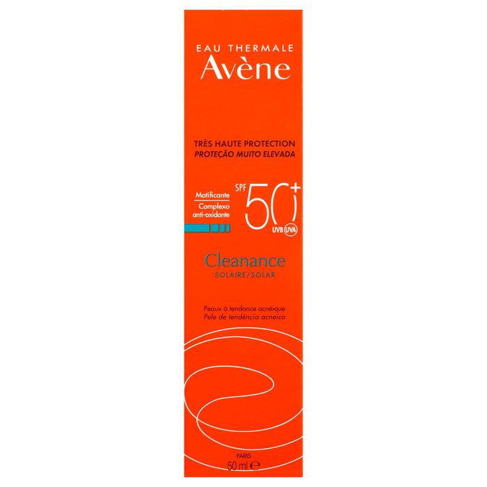 Avene Cleanance Bloqueador Solar Fps50 50Ml 6 - 3282770038767