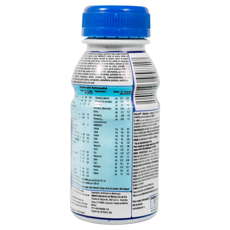 Ensure Advance-Active Frasco 237Ml Vainilla (Suplemento Alimenticio) - WeCare Pharma