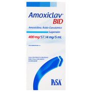 Amoxiclav Bid Suspensión 400/57.1 Mg 70 Ml (Amoxicilina/Acido Clavulanico) - WeCare Pharma