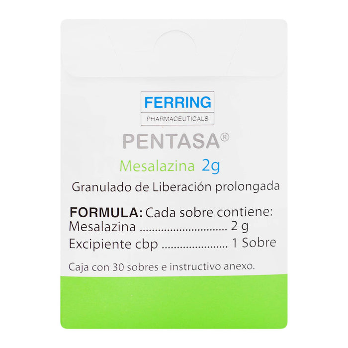 Pentasa Sobres Gran 2G Con 30 (Mesalazina) - WeCare Pharma