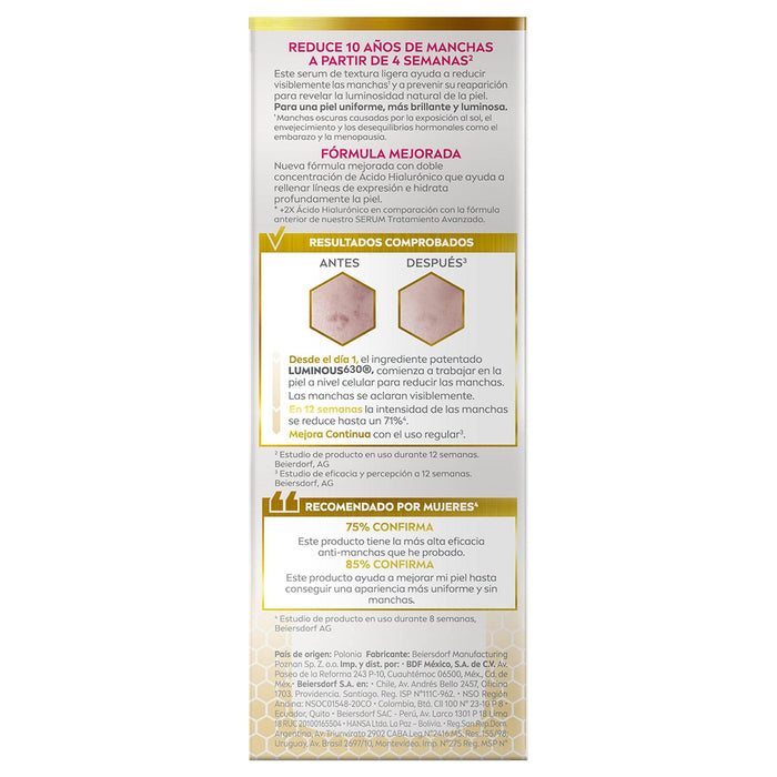 Nivea Luminous Tratamiento 630 Anti-Manchas 30Ml - WeCare Pharma