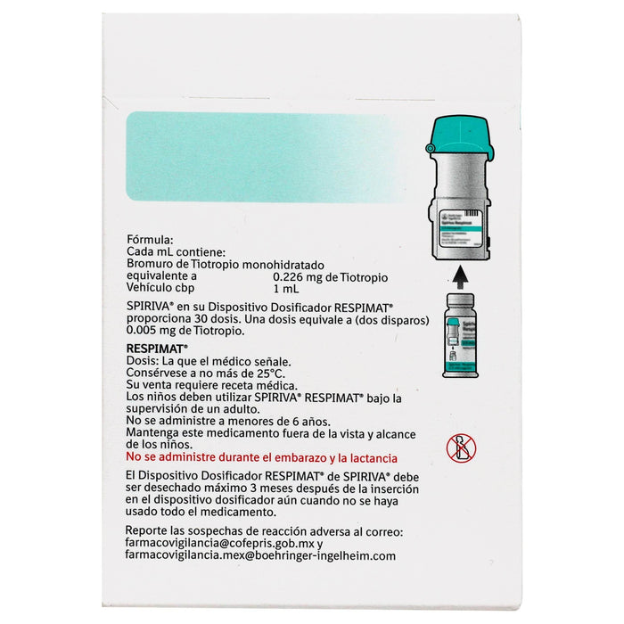 Spiriva Solución 0.226Mg/1Ml Con Disp (Tiotropio) - WeCare Pharma