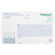 Fluoxac 20Mg Con 20 Tabletas (Fluoxetina) - WeCare Pharma