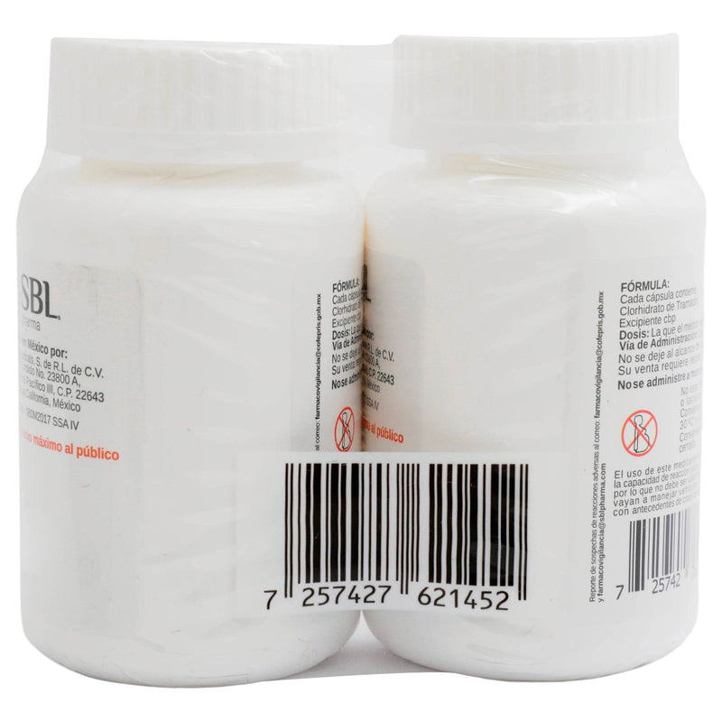 Adiolol 100Mg Con 100 Duo Pack Capsulas (Tramadol) - WeCare Pharma