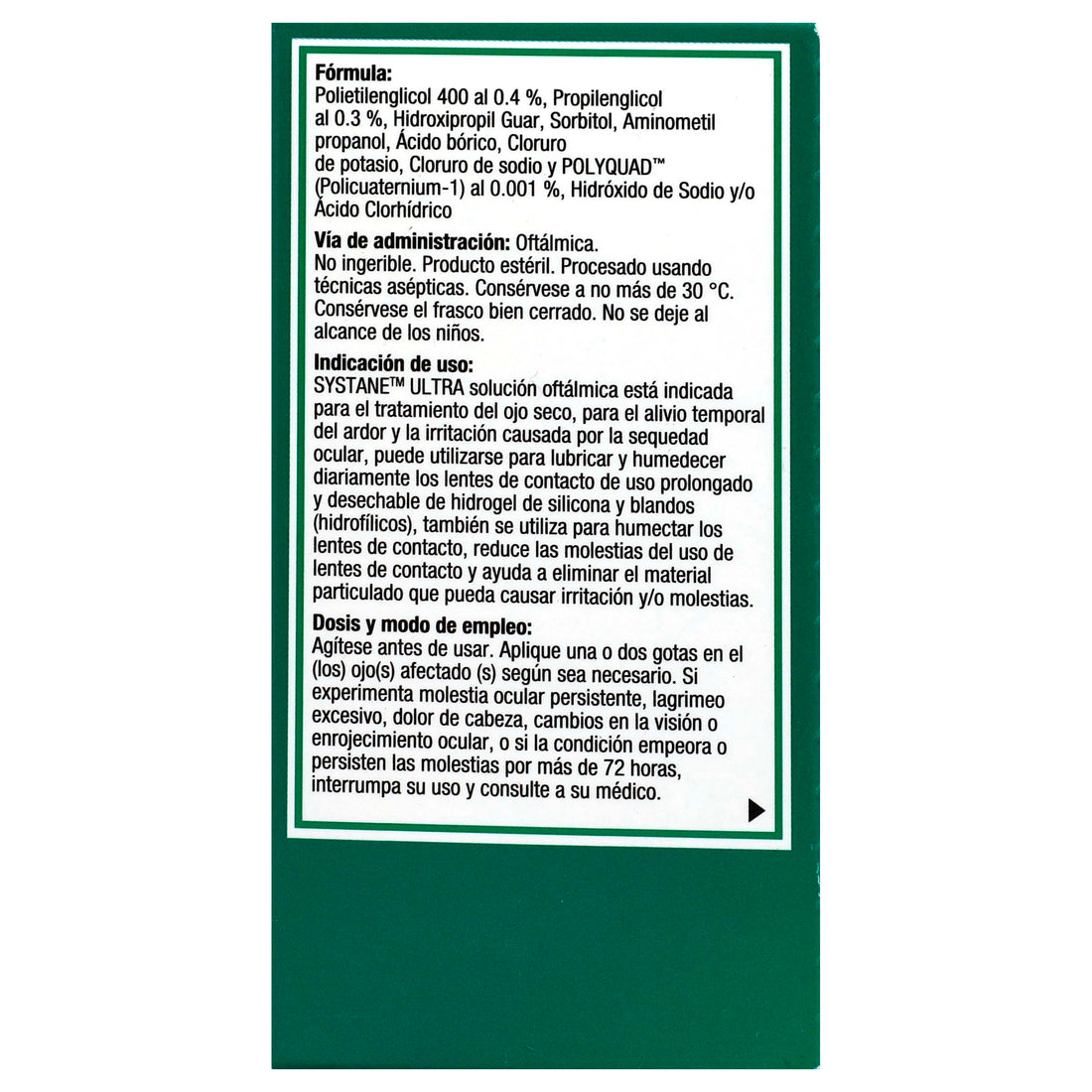 Systane Ultra Gotas 10Ml (Lubricantes Oculares) 6 - 300651431681