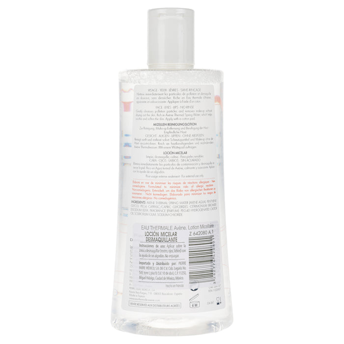 Avene Loción Micelar Desmaq Cara/Ojos 400Ml 7 - 3282776420801