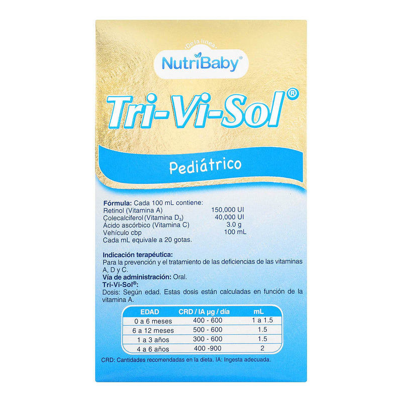 Trivisol Gotas 50Ml (Retinol/Vitamina D/Vitamina C) - WeCare Pharma