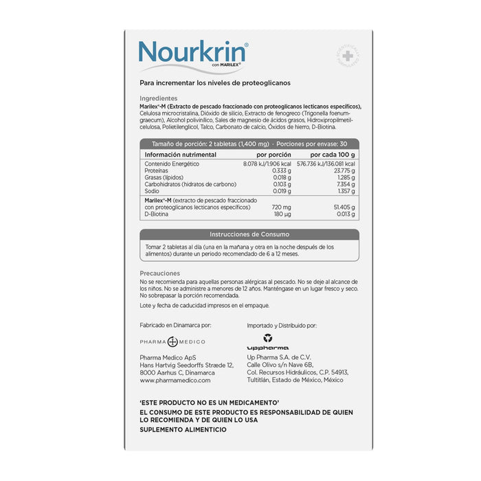 Nourkrin Man Con 60 Tabletas (Suplemento Alimenticio) - WeCare Pharma
