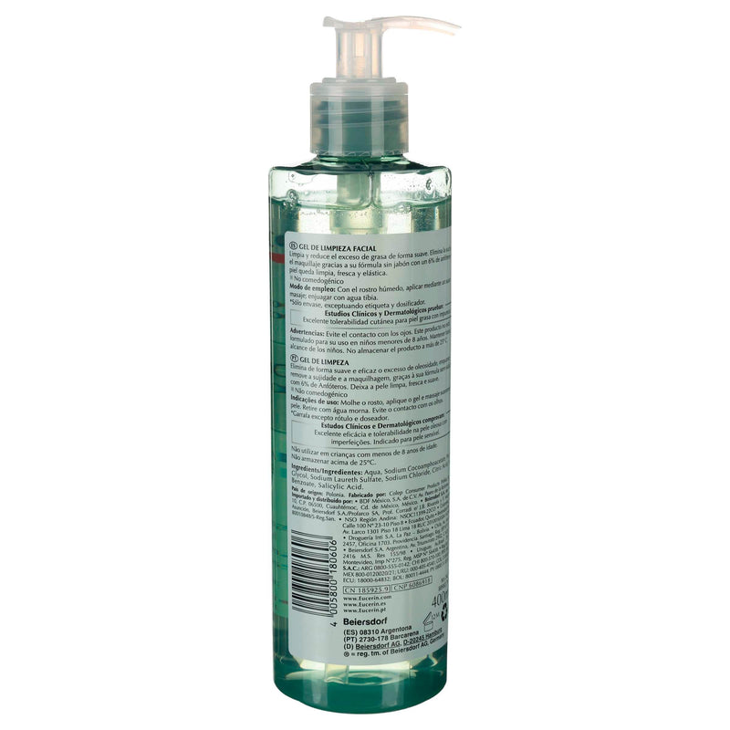 Eucerin Dermo Pure Oil Control 400Ml - WeCare Pharma