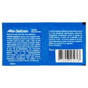Alka Seltzer Efervecente V 1.98G/1G/324Mg 2 Tabletas (Bicarbonato/Ac Citrico/ Ac Acetilsalicilico) - WeCare Pharma