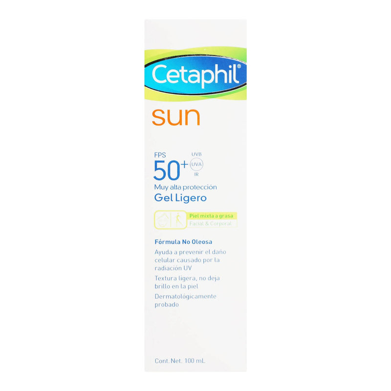 Cetaphil Sun Piel Mixta Grasa Gel Fps50 100Ml - WeCare Pharma