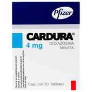 Cardura 4Mg Con 20 Tabletas (Doxazosina) - WeCare Pharma