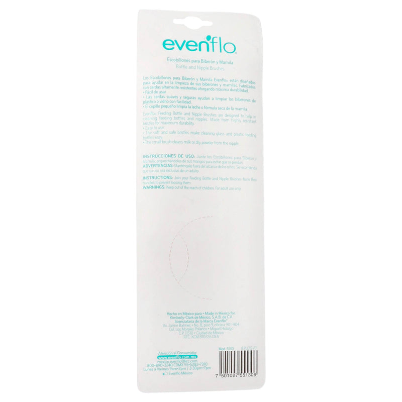 Escobillon Para Biberones Evenflo - WeCare Pharma