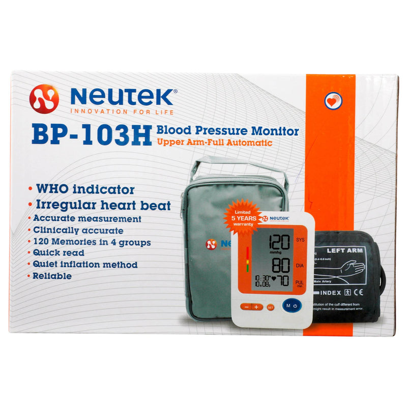 Monitor De Presión Arterial Digital Neutek Brazo - WeCare Pharma