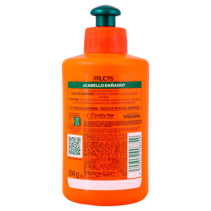 Crema Para Peinar Garnier Borrador De Daño 300Ml - WeCare Pharma