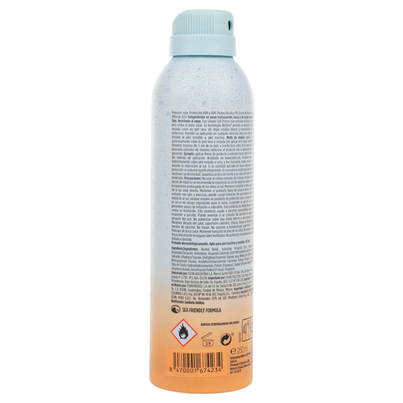 Isdin Fotoprotector Transparent Wet Skin Spray Fps50 250Ml - WeCare Pharma